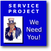 Service Project - We Need You
